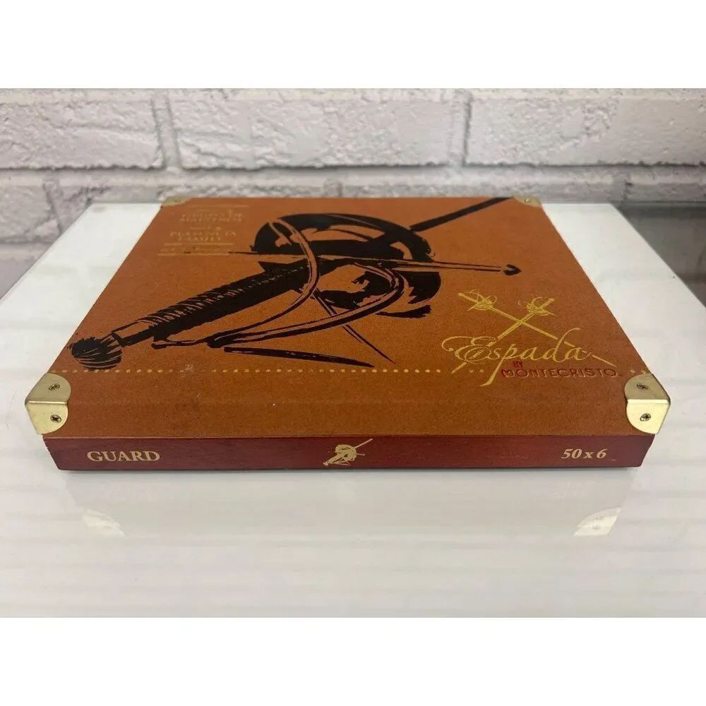 Montecristo Espada Empty Wood Cigar Box